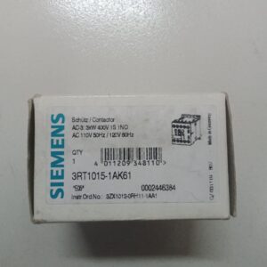 Siemens 3RT1015-1AK61 Contactor