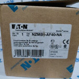 NZMB1-AF40-NA Eaton Molded Case Circuit Breaker